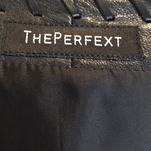 THEPERFEXT Christy Leather Fringe Jacket - Picture 9 of 17